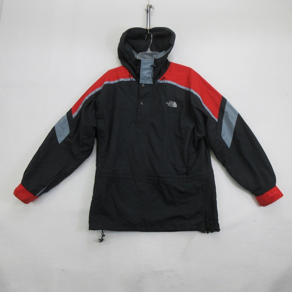 The North Face Men's Jacket M Anorak Windbreaker Vintage 90s Colorblock Black